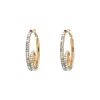 Ninon hoop earrings - mother-of-pearl