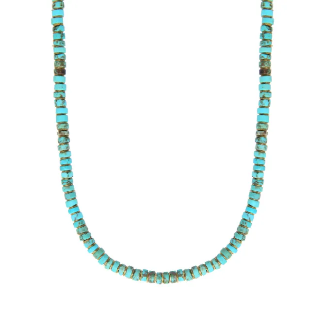 Ninon necklace - turquoise