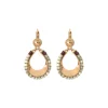 Ninon sleeper earrings - mother-of-pearl
