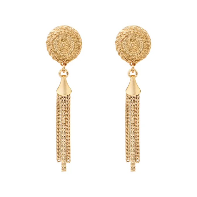 Nolita clip-on earrings - gold