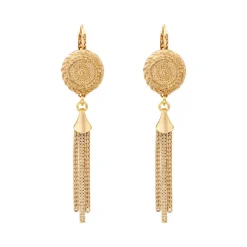 Nolita thin sleeper earrings - gold