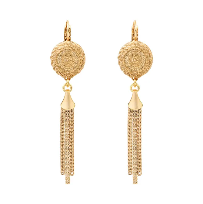 Nolita thin sleeper earrings - gold