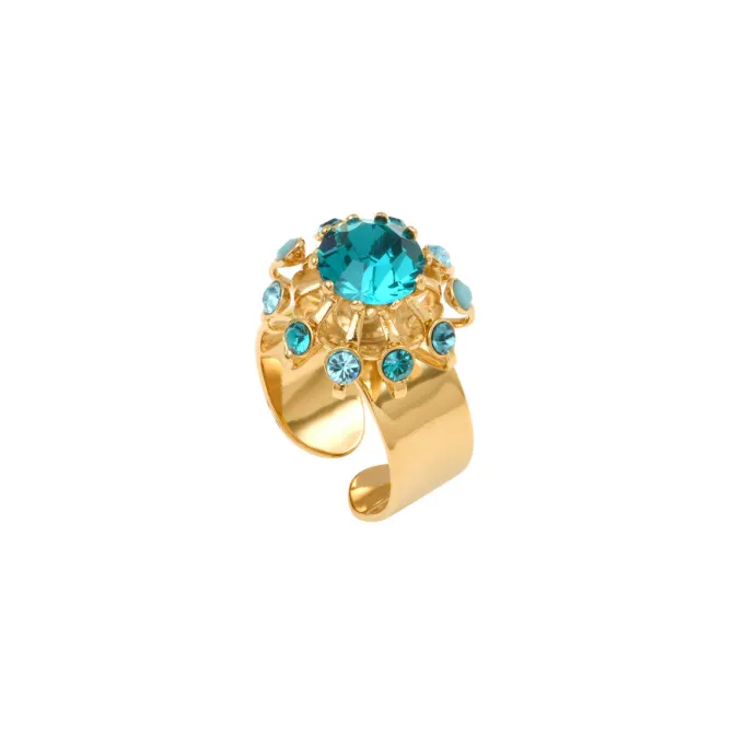 Noémie ring - turquoise