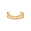 Noor adjustable bangle bracelet for women - gold