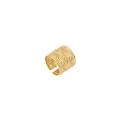 Noor adjustable ring - gold