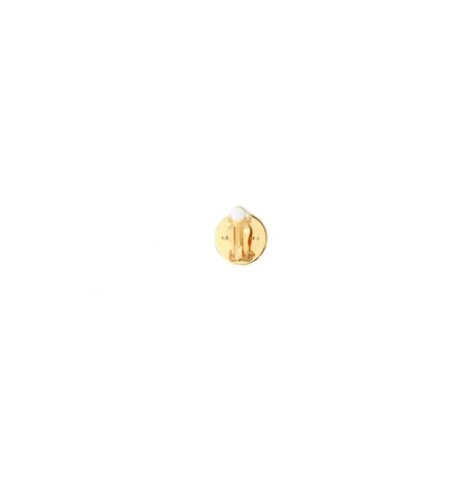 Noor clip-on earrings - gold