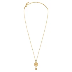 Noor delicate pendant necklace - gold