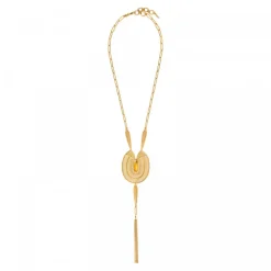 Noor long necklace - yellow