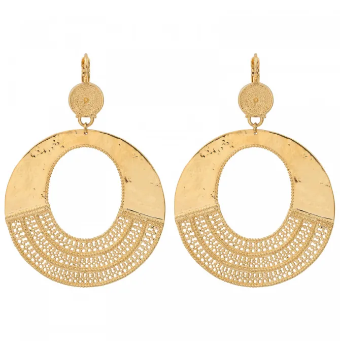 Noor Original Gold-Plated Sleeper Earrings