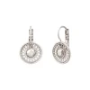 Noor sleeper earrings - silver