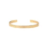 Noor Timeless Adjustable Bangle Bracelet - Gold
