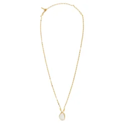Noto Adjustable Pendant Necklace - Mother of Pearl