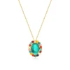 Oceane pendant necklace – turquoise