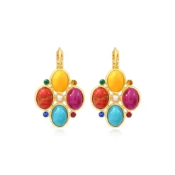 Oceane sleeper earrings – multicoloured
