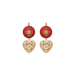 Sleeper earrings - roses