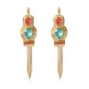 Sun sleeper earrings - multicolored