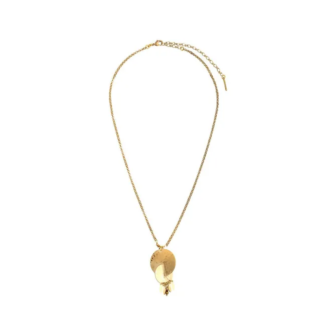 Toi&Moi pendant necklace - gold