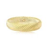 Zaza lightweight bangle bracelet - gold